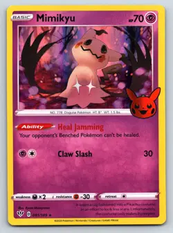 Mimikyu Holo Promo Pokemon Halloween Trick or Trade 081/189 NM - Image 1