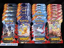 Pokemon TCG: Surging Sparks Sleeved Booster Pack Art Sets (20 Packs) - Image 1