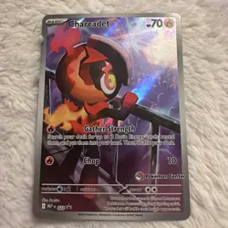 Charcadet ETB Promo Pokemon Center Stamped 022 Phantasmal Flames - Image 1