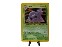 Pokemon TCG Muk Fossil 13/62 Holo Unlimited Holo Rare - Image 2