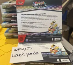 Pokemon TCG S&V Prismatic Evolutions Poster Collection SEALED - Image 3