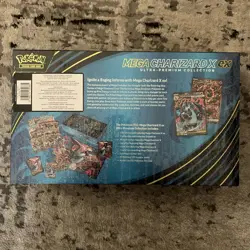 BRAND NEW Pokemon TCG Mega Charizard X ex Ultra Premium Collection Box IN HAND - Image 3