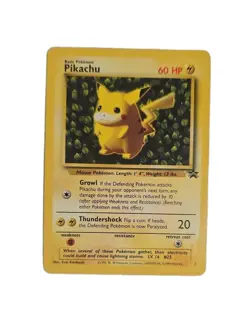 Pokemon TCG Pikachu Wizards Black Star Promos Regular Rare Vintage 1999 - Image 1