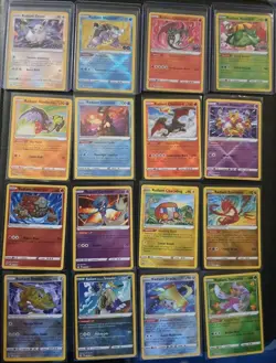 16 Radiant Rare Full Set Complete Pokemon Collection Charizard Greninja Eevee NM - Image 1