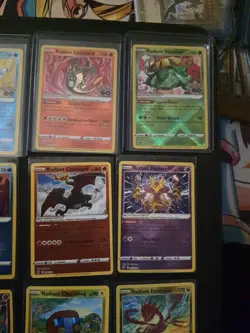 16 Radiant Rare Full Set Complete Pokemon Collection Charizard Greninja Eevee NM - Image 3