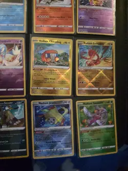 16 Radiant Rare Full Set Complete Pokemon Collection Charizard Greninja Eevee NM - Image 4