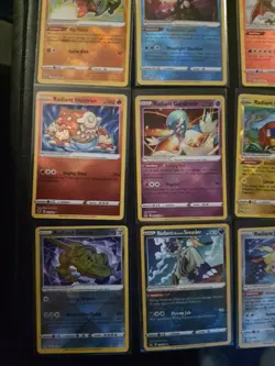 16 Radiant Rare Full Set Complete Pokemon Collection Charizard Greninja Eevee NM - Image 5