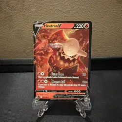 Heatran V Ultra Rare Full Art Foil 025/189 Astral Radiance Pokemon NM - Image 1