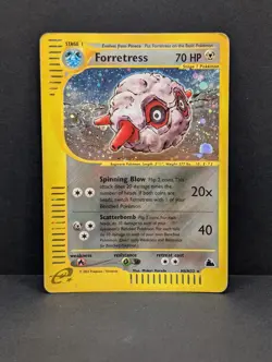 Forretress H8/H32 Skyridge Holo Ultra Rare Holo Pokemon TCG Nintendo ereader MP+ - Image 1