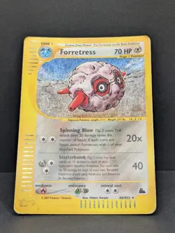 Forretress H8/H32 Skyridge Holo Ultra Rare Holo Pokemon TCG Nintendo ereader MP+ - Image 3