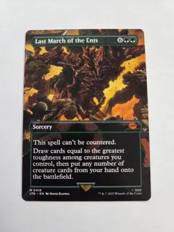 MTG Lord of the Rings-Last March of the Ents-NM-Borderless 418 - Image 1