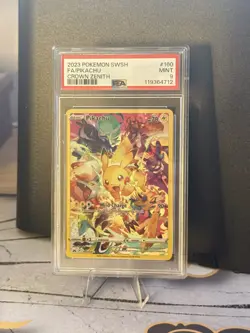 PSA 9 Pikachu 160/159 Full Art Secret Rare Crown Zenith 2023 Pokemon Card - Image 3