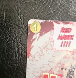 One Piece TCG Gum-Gum Fire-Fist Pistol Red Hawk Alt Art OP11-114 R* Event Manga - Image 3