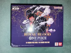 ONE PIECE TCG ENGLISH ROYAL BLOOD (OP-10) BOOSTER BOX SEALED - Image 1