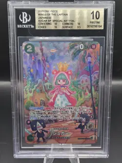 BGS 10 Pristine Sugar SP Alt Art OP04-024 (OP06) Wings of Captain One Piece Jap - Image 1