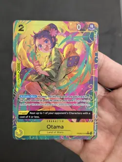 One Piece TCG Otama Alt Art PRB02-016 R THE BEST vol.2 English - Image 2
