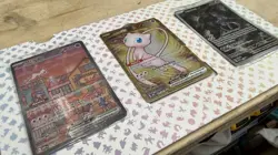 Pokemon 151 UPC Promo Set, Box Fresh: Metal Mew 205, Sealed Mew 053 & Mewtwo 052 - Image 2