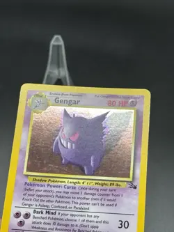 Gengar - 5/62 - Fossil 1999 - WOTC - Holo Rare - LP/NM - Pokemon TCG Card - Image 2