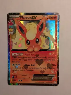 Pokemon TCG Flareon EX Generations RC6/RC32 NM - Image 1