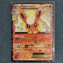 Flareon EX RC6/RC32 XY Generations Pokemon TCG 2016 Radiant Collection Holo M/NM - Image 1