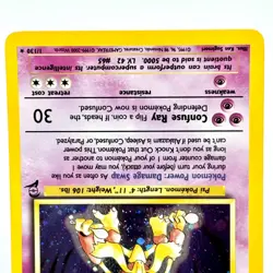 Alakazam 1/130 Base Set 2 Vintage Pokemon TCG Rare Holo MINT/NM - Image 5