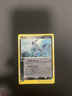 Pokemon Absol 96/95 SWIRL ex Team Magma & Team Aqua Holo Secret Rare MP - Image 2
