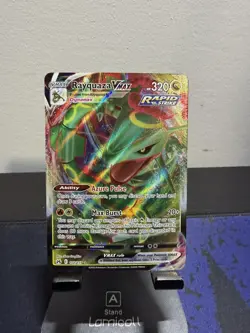 Rayquaza VMAX 102/159 Holo Sword & Shield Crown Zenith Pokemon TCG Card NM - Image 5