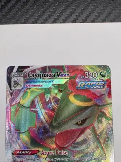 Rayquaza VMAX 102/159 Holo Sword & Shield Crown Zenith Pokemon TCG Card NM+ - Image 3