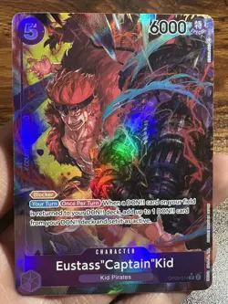 Eustass Captain Kid OP05-074 SR Alt Art One Piece Awakening Of The New Era NM/M - Image 1