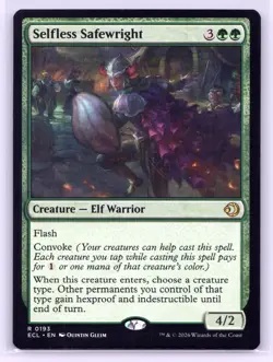 MTG NM Normal Selfless Safewright 193 R Lorwyn Eclipsed - Image 1