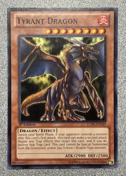 Tyrant Dragon LCJW-EN149 Legendary Collection 4: Joey's World 1st Edition NM - Image 1