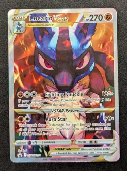2023 Pokemon Lucario VSTAR SWSH291 SWSH: Sword & Shield Promo Cards Holo NM - Image 1
