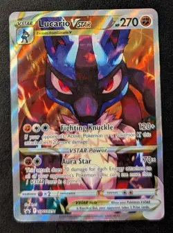 2023 Pokemon Lucario VSTAR SWSH291 SWSH: Sword & Shield Promo Cards Holo NM - Image 3