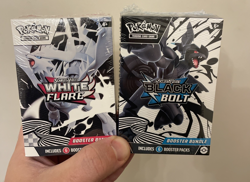 Pokemon Black Bolt White Flare Booster Bundle (1 of each) New & Factory Sealed - Image 1