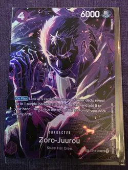 Zoro-Juurou (ST18-004) Alt Art English SP Rare OP12 - One Piece TCG C - Image 1