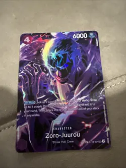 Zoro-Juurou (ST18-004) Alt Art English SP Rare OP12 - One Piece TCG A - Image 1
