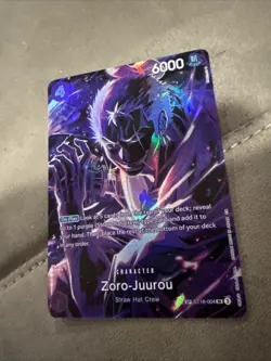 Zoro-Juurou (ST18-004) Alt Art English SP Rare OP12 - One Piece TCG B - Image 3