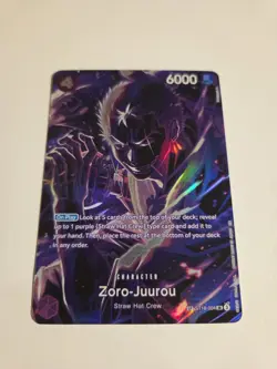 Zoro-Juurou (ST18-004) Alt Art English SP Rare OP12 - One Piece TCG - Image 1