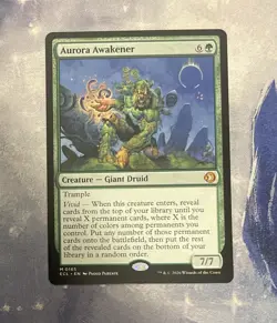 Mtg - Aurora Awakener (0165) Lorwyn Eclipsed-Mythic- NM - Image 1