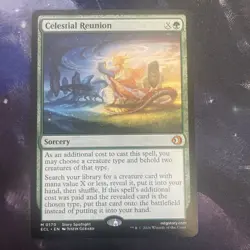 Mtg - Celestial Reunion (0170) Lorwyn Eclipsed-Mythic- NM - Image 1