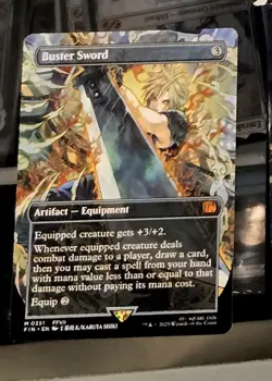 Buster Sword (Borderless) Final Fantasy Regular - Image 1