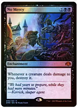 No Mercy #95 Mythic Rare Foil Dominaria Remastered Magic the Gathering MTG - Image 1