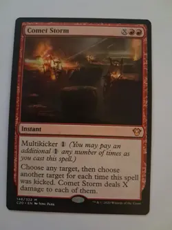 Comet Storm NM C20 Magic the Gathering Commander 2020 MTG - Image 1