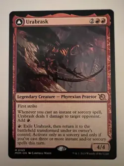 Urabrask / The Great Work - March of the Machine - MTG MOM M 0169 NM - Image 1