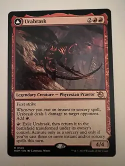 Urabrask / The Great Work - March of the Machine - MTG MOM M 0169 NM - Image 2