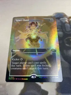 Orim's Chant (Borderless) Modern Horizons 3 Foil - Image 2