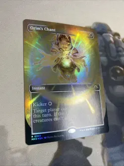 Orim's Chant (Borderless) Modern Horizons 3 Foil - Image 3