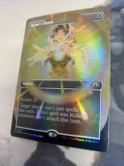 Orim's Chant (Borderless) Modern Horizons 3 Foil - Image 4