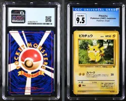 CGC Gem Mint 10 Pikachu #25 Pokemon 1997 Japanese Jungle Card - Image 1