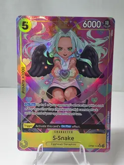 S-Snake OP08-112 Parallel Alternate Art Two Legends One Piece Card English - Image 1